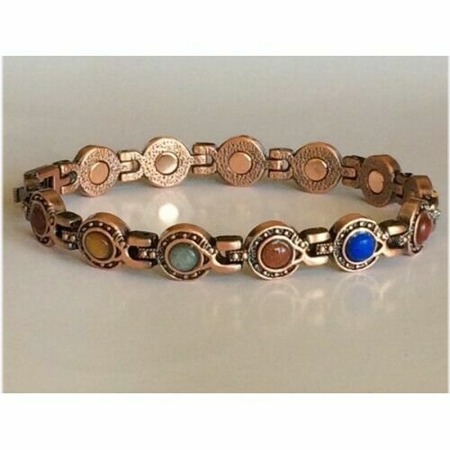 Copper Stone Magnetic Bracelet for Arthritis Relief