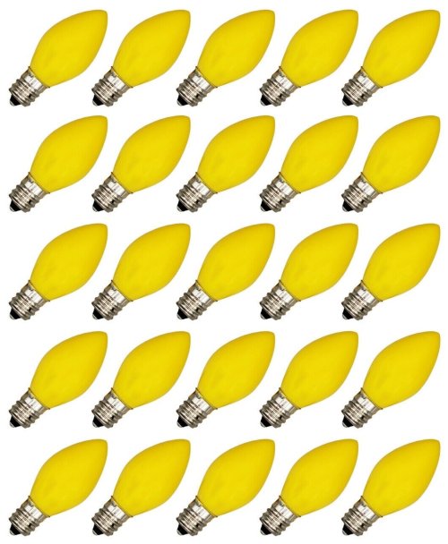Golden Glow LED Bulbs