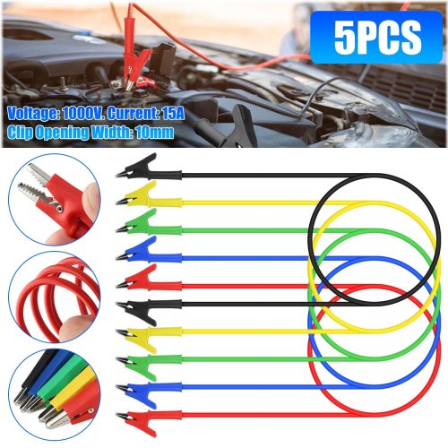 Electrical Jumper Kit with Alligator Clips and Test Leads