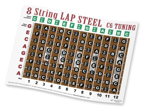 Steel Soundscapes: A Comprehensive Guide to C6 Tuning on the 8-String Lap Steel Guitar