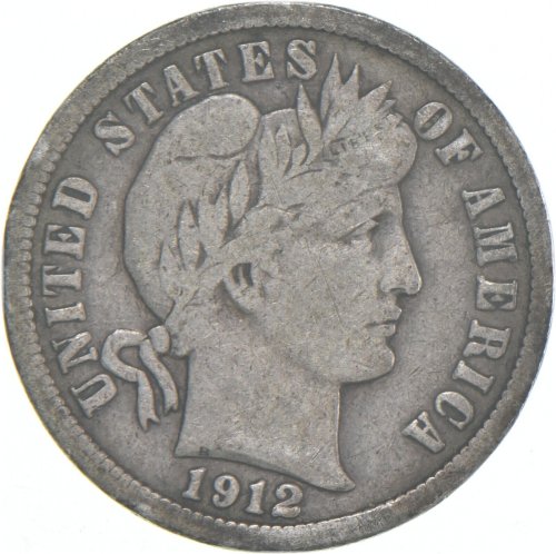 Vintage Silver Barber Dime