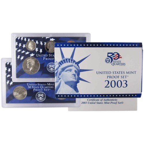 2003 Original Government Packaging Coin Set