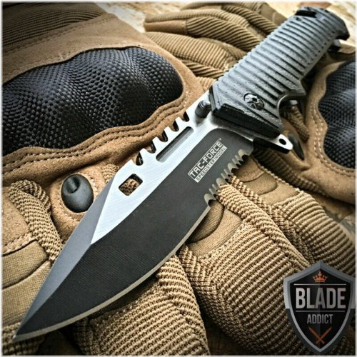 Rapid Response Folding Knife with Rescue Blade