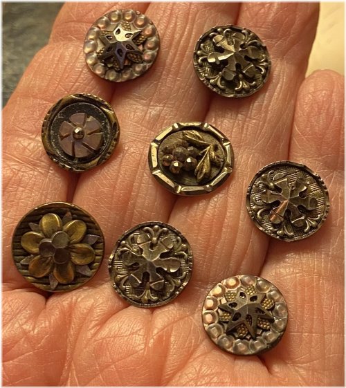 Victorian Starburst Button Collection