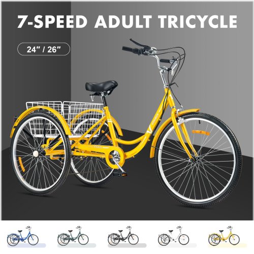 Tri-Shopper 7-Speed Tricycle