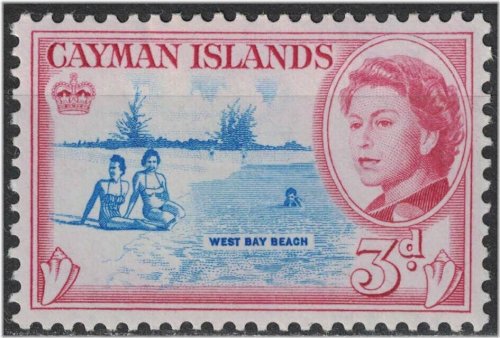 West Bay Beach 1962 Stamp