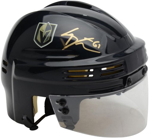 Golden Knights Autographed Mini Helmet by Mark Stone