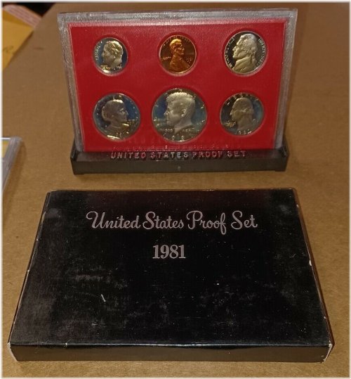 Heritage Collection 1981 Clad Proof Set