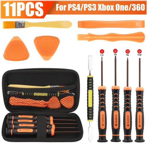 Game Console Repair Kit: Portable Pry and Screwdriver Tool Set