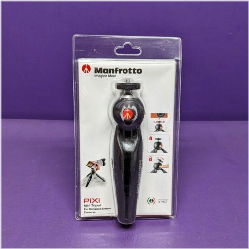 PIXI Black Ball Head Mini Tripod