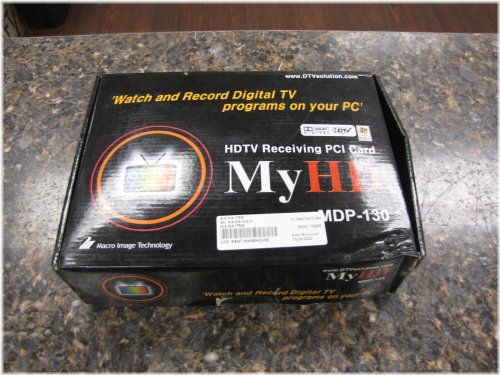 MyHD HDTV Tuner and Camcorder Card (MDP-130)