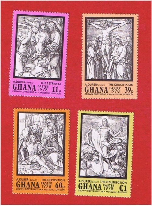 Ghana's Easter Stamp Set