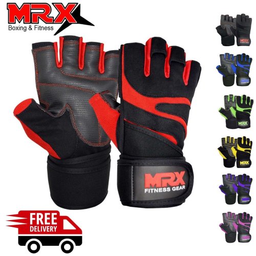 MRX Weightlifting Gloves with Wrist Support