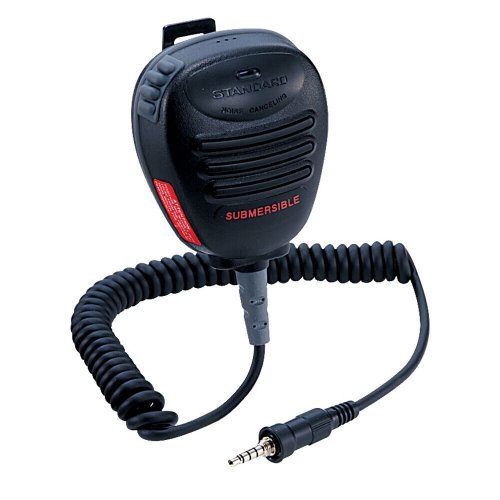 Submersible VHF Lapel Speaker Mic by Standard Horizon