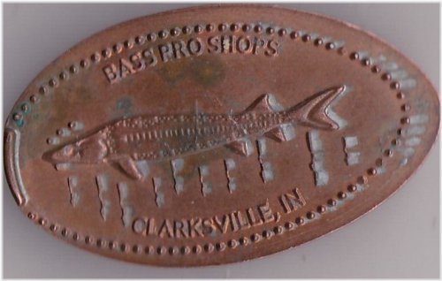 Sturgeon Stamped Penny
