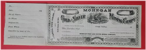 Mohegan Mining Co. 1883