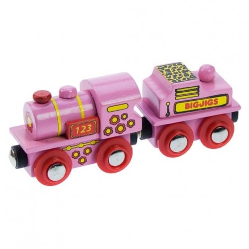 Pink Engine 123 by Big Jig Toys