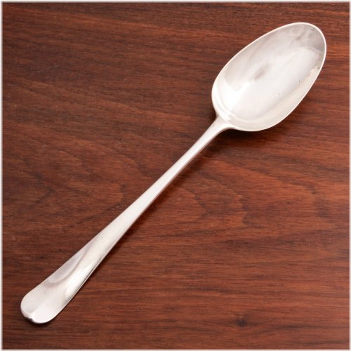 Antique Georgian Shellback Table Spoon