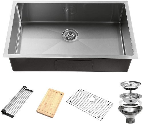 Stainless Single Bowl Workstation Sink