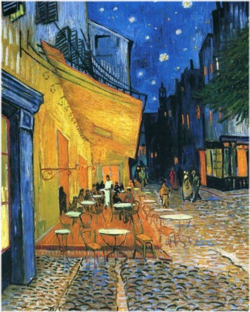 Starry Night at the Cafe: A Vincent Van Gogh Masterpiece in Print