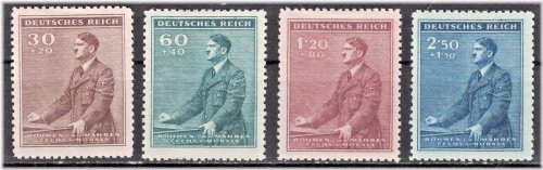 Historical Czech Stamp Set