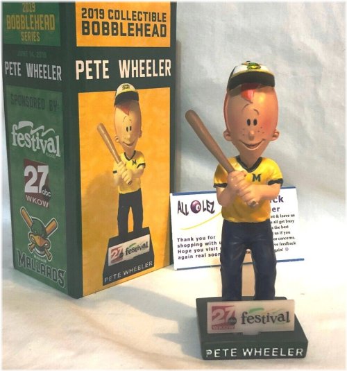 Backyard Baseball Pete Wheeler Bobblehead