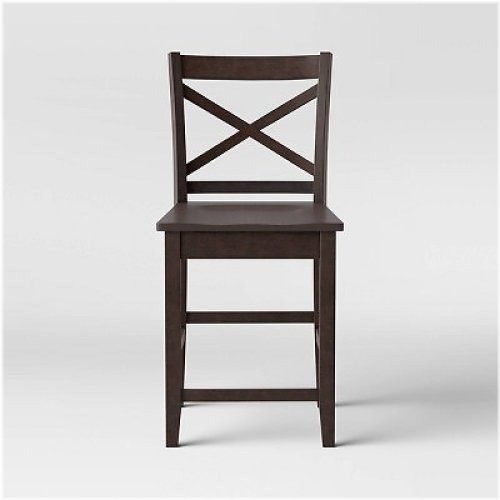 Tobacco Wood Counter Stool - Carey Collection