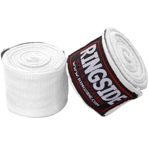 Mexican Style Handwraps - 180 Inches (White)