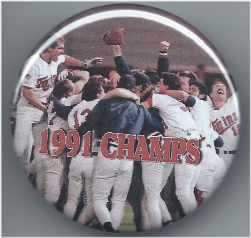 1991 World Series Champions Commemorative Magnet