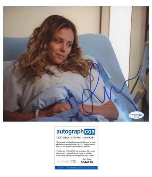 Amanda Clarke" Signed 8x10 Photo by Margarita Levieva