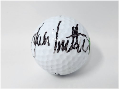 Juli Inkster Signed Titleist 1 Golf Ball with JSA COA