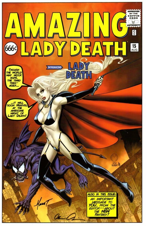 Marvelous Homage Art Print by Marat Michaels & Brian Pulido