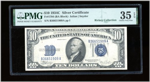 Silver Heritage Note