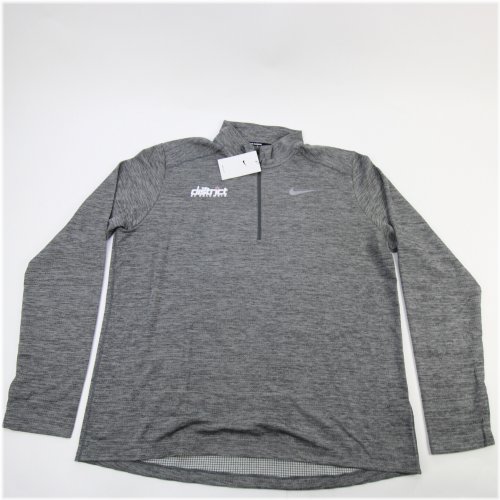 Wizards Gray/Heather Nike Running Pullover