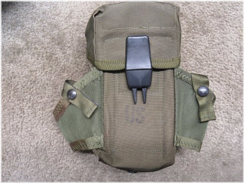Vintage Military Magazine Pouch with Alice Clips - 1983 Edition