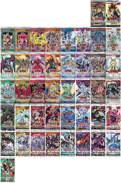 Yu-Gi-Oh! 9-Card Variety Pack - Foils, Rares, Ultra, Super, and Secret Holos (No Duplicates)