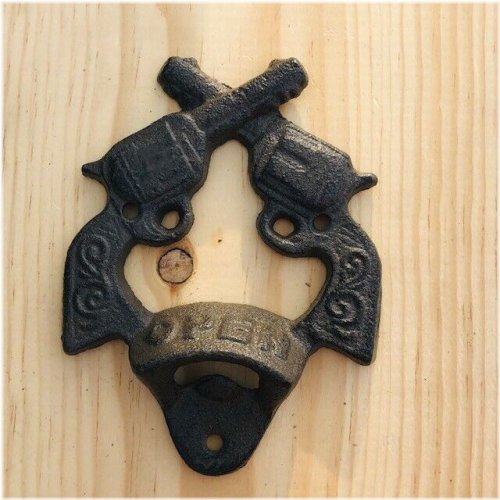 Crossed Pistols Bottle Opener