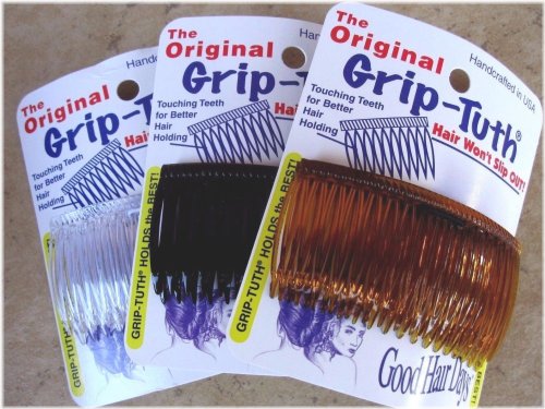 Colorful Grip Tuth Hair Combs Set