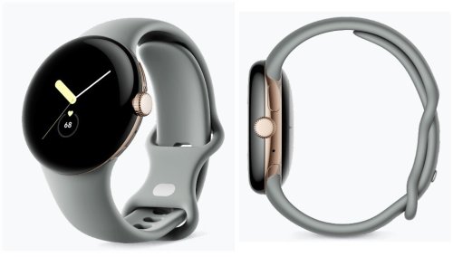 Champagne Gold Pixel Timepiece