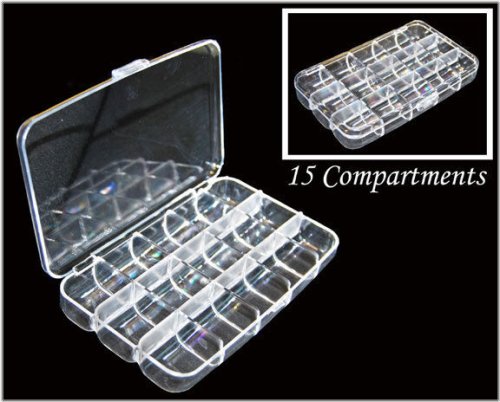 Clear Bead Organizer Box