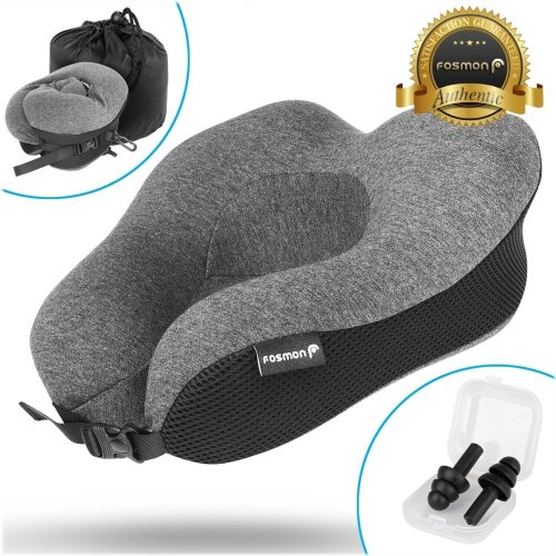 ComfyAir Neck Cushion - Memory Foam Travel Pillow for Restful Flights