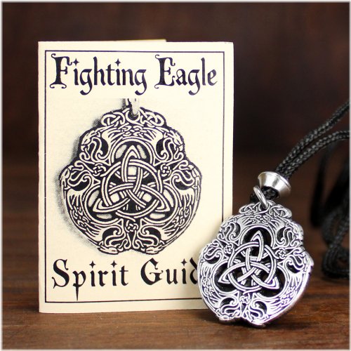 Mystic Knotwork Eagle Talisman