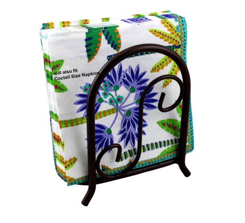 Bronze Steel Napkin Organizer