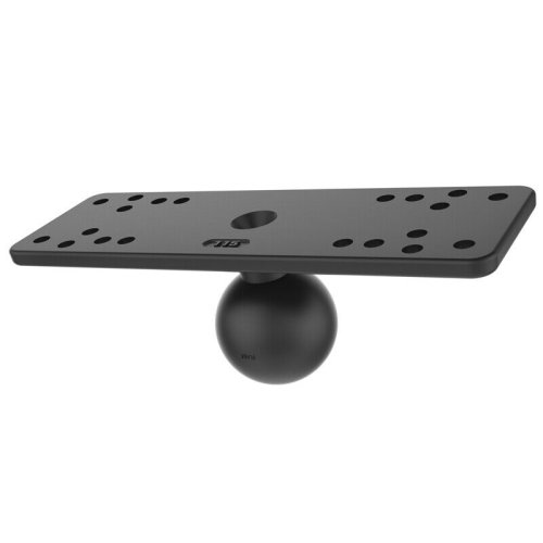 Aluminum Plate with Ball Mount for GPS Devices