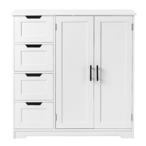 Rustic Wood Storage Unit