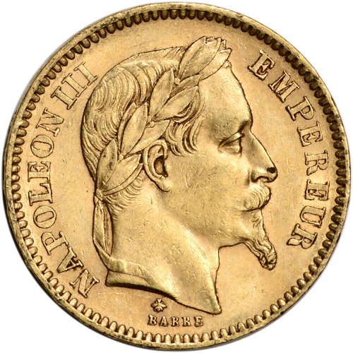 Napoleon III Laureate French Gold Coins - Authentic Circulated Collection