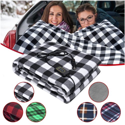 CozyDrive Heated Fleece Blanket