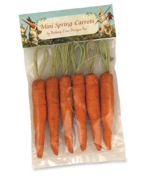 Carrot Patch Ornaments Set of 6