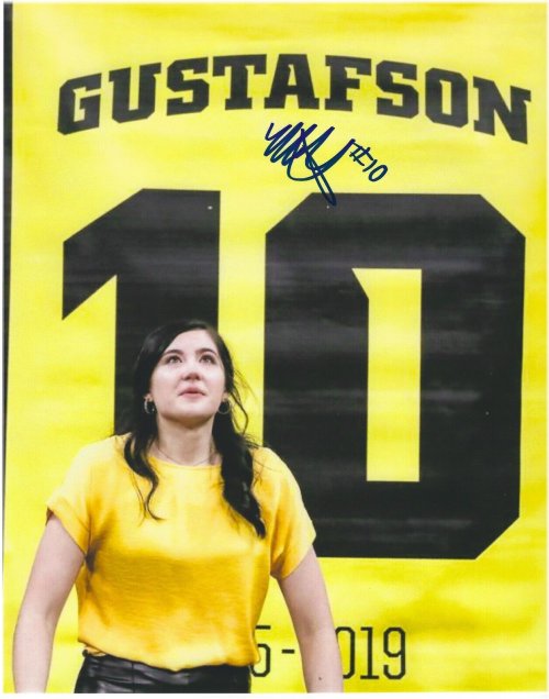 Meg's WNBA Memorabilia: Autographed Megan Gustafson Photo