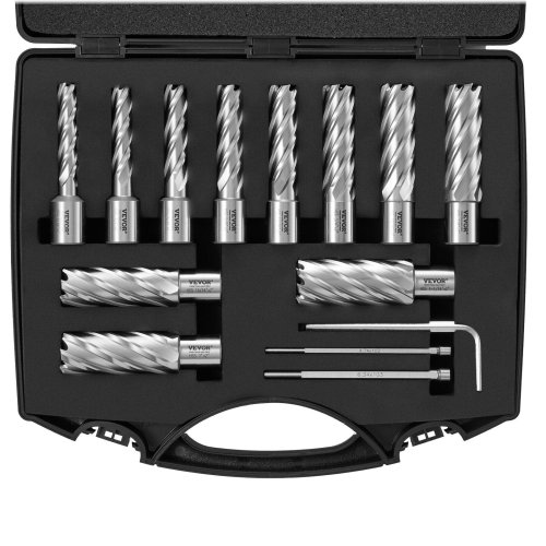 PrecisionCut HSS Drill Bit Set - 13 Pieces